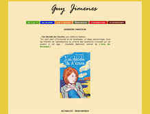 Tablet Screenshot of guyjimenes.net